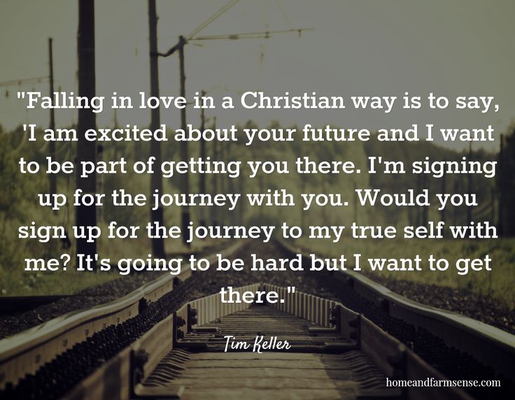 christian dating falling in love